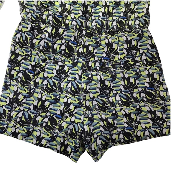 RACHEL ROY - Toucan Print Faux Wrap Romper - 2 - Picture 4 of 16